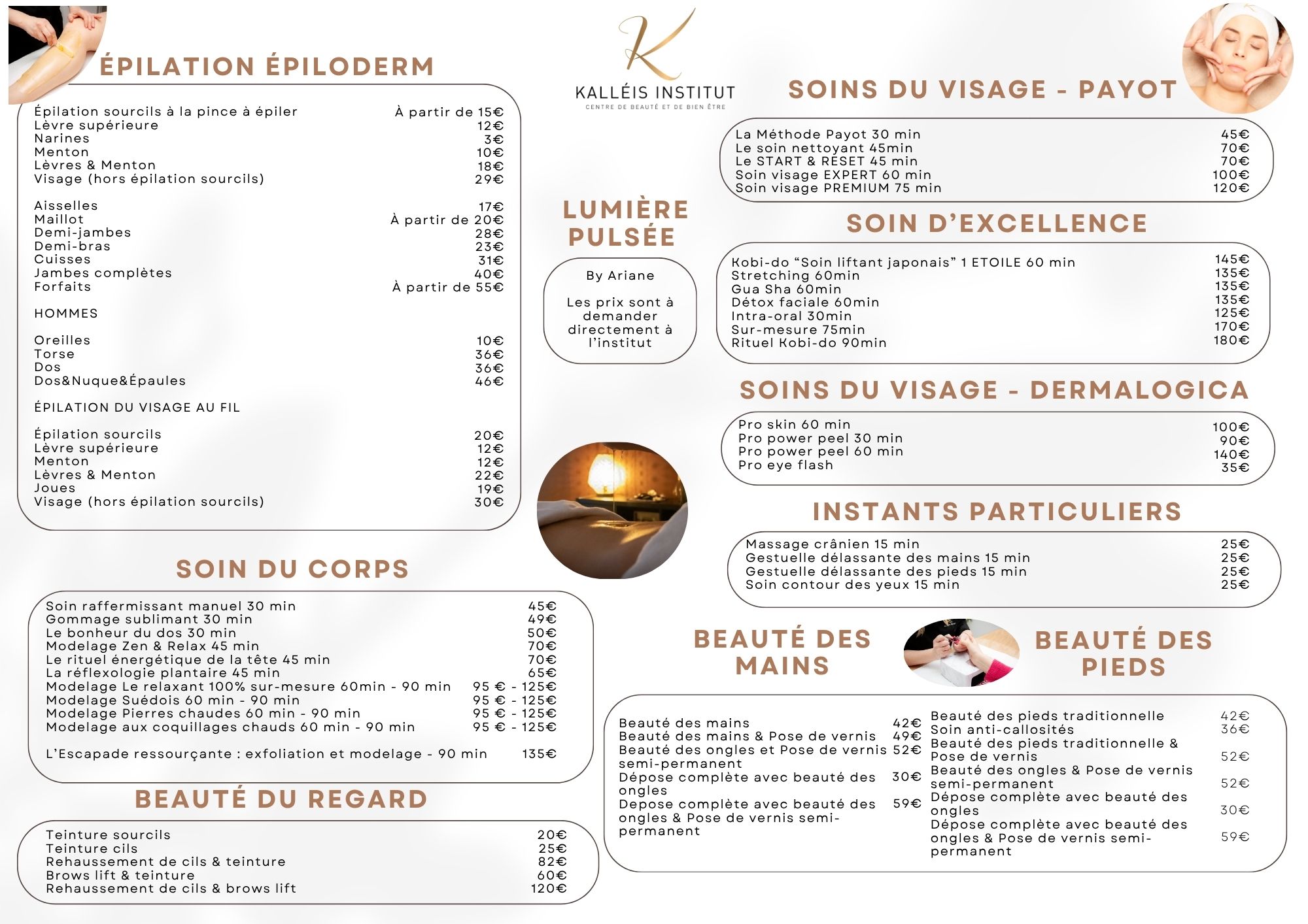 prestations affichage